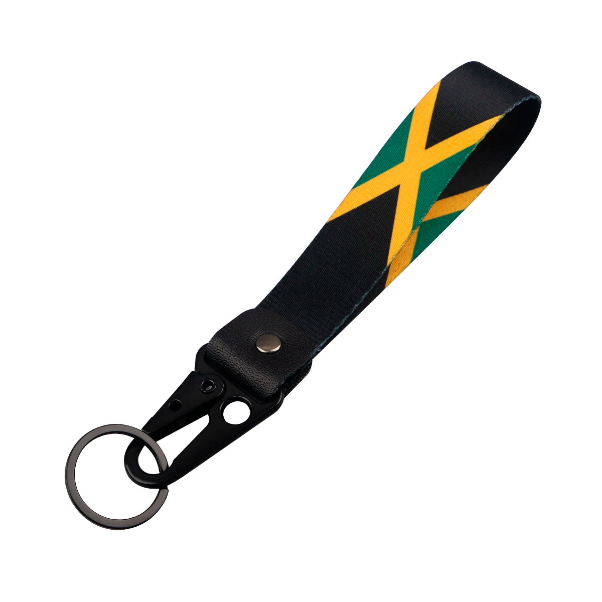 World Flag Car Keychain | Metal Key Ring for Men Women Motorcycle Lanyard detail view