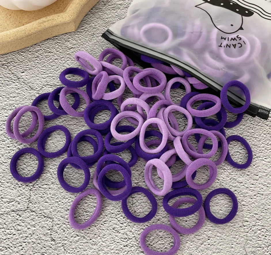 Ties Rubber Band Kids Elastic Hair Leagues Girl Hair for Children additional angle