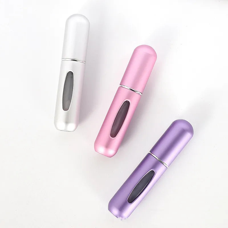 Portable Mini Refillable Spray Jar Scent Pump Empty Cosmetic Containers Atomizer | 5ml detail view