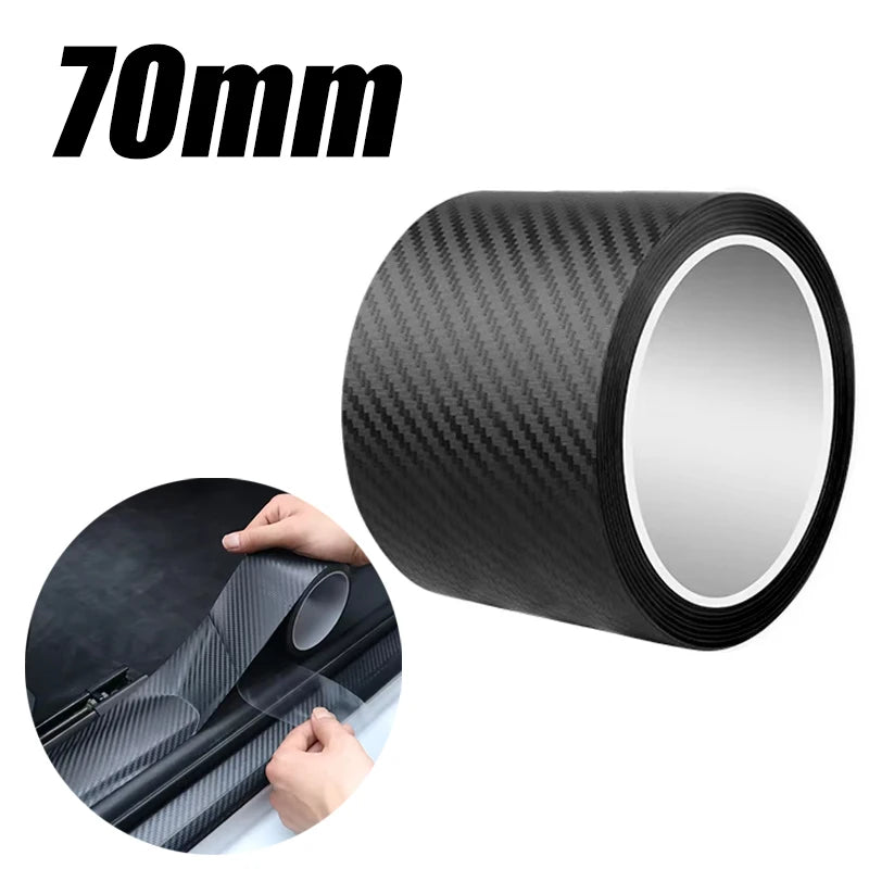 Car Stickers Door Edge Protector Universal Car Door Sill Sticker Anti Scratch Transparent Film Protection Style Auto Accessories
