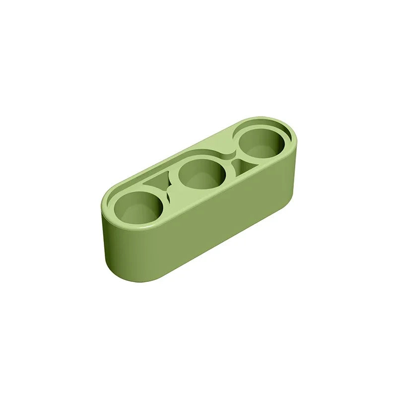 Gobricks GDS-663 Technical Liftarm Thick 1 x 3 | Compatible Building Block for DIY additional angle