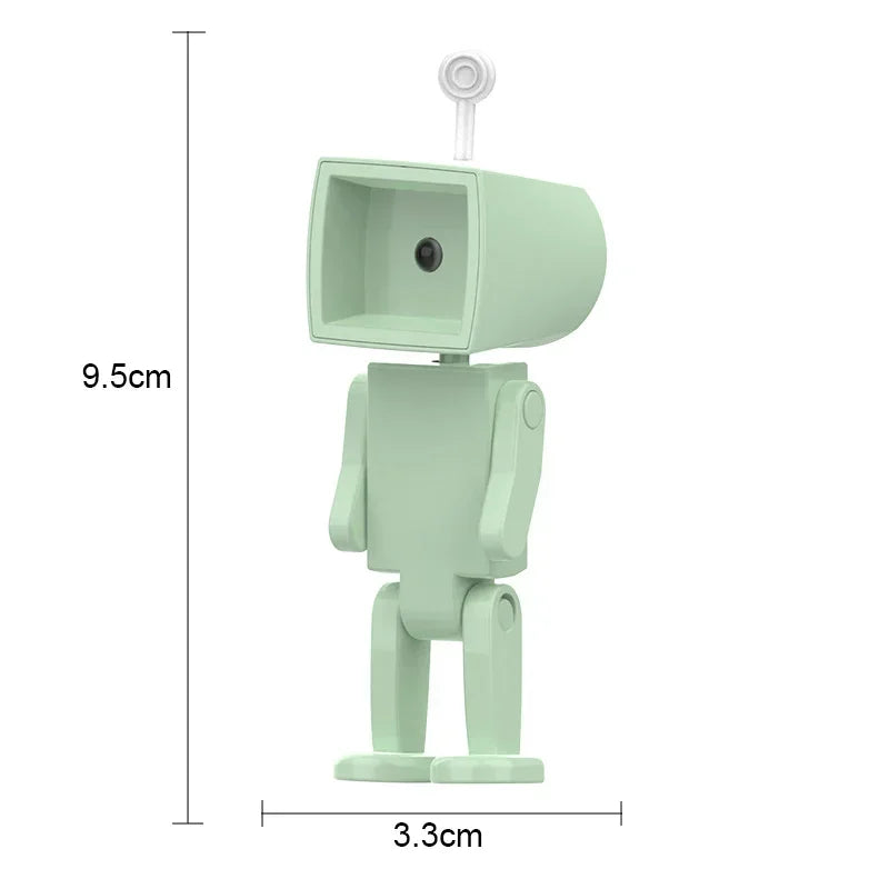 Creative Astronaut Magnetic Night Light | LED Mini Square Robot Desk Lamp lifestyle view
