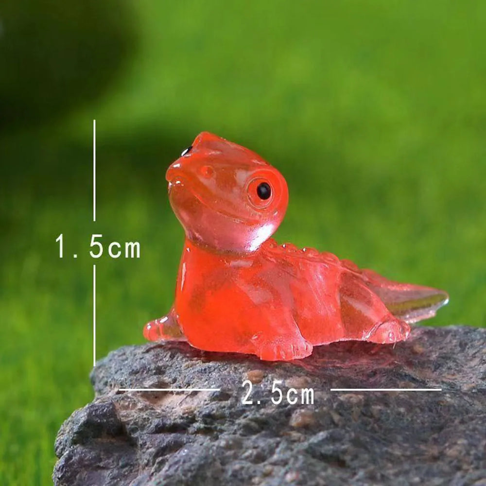10PCS Mini Lizards Glow At Dark Lizard additional angle