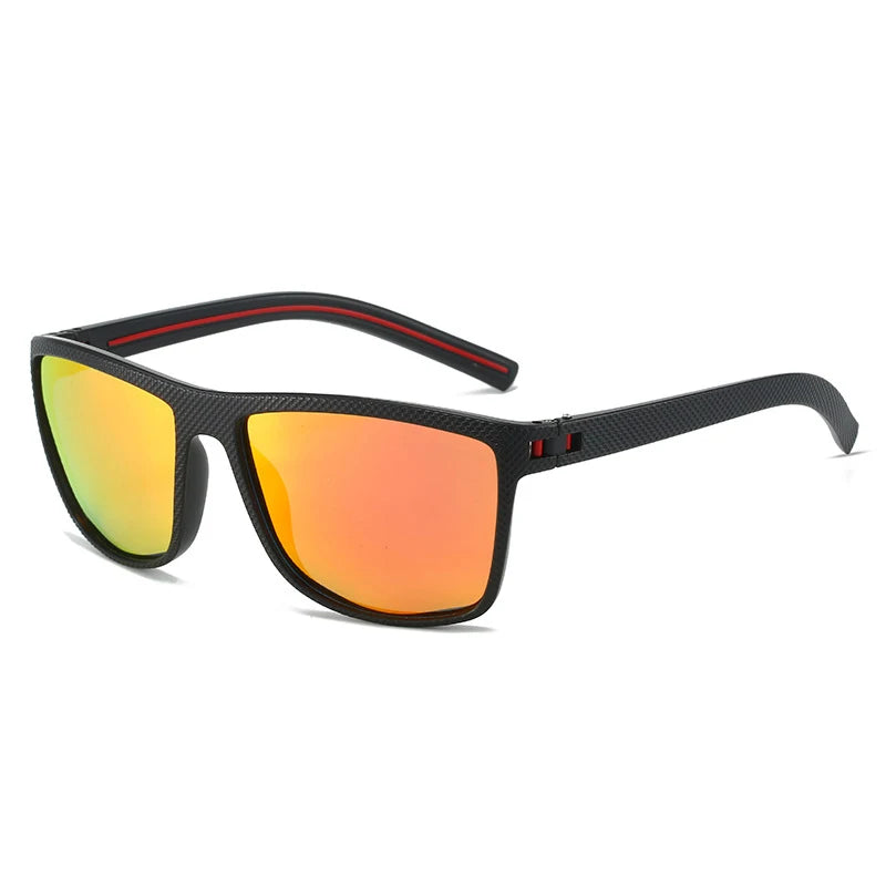 Fashion Square Polarized Sunglasses Men Women Stylish Sports Sun Glasses Male Trendy Outdoor Fishing Driving Cycling Shades