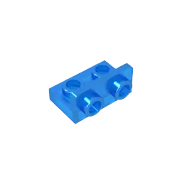 Gobricks GDS-643 Bracket 1 x 2 - 1 x 2 Inverted | Compatible Building Block for Leg additional angle