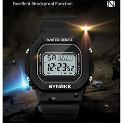 SYNOKE Outdoor Military Digital Watch For Men Fashion Retro Men Watch Sports Waterpro alternate view