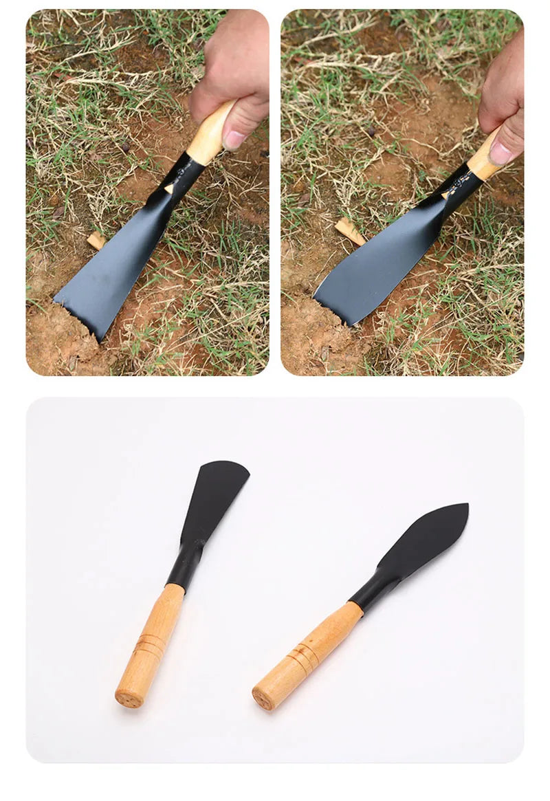 Manganese Steel Garden Shovel – Flat &amp; Pointed