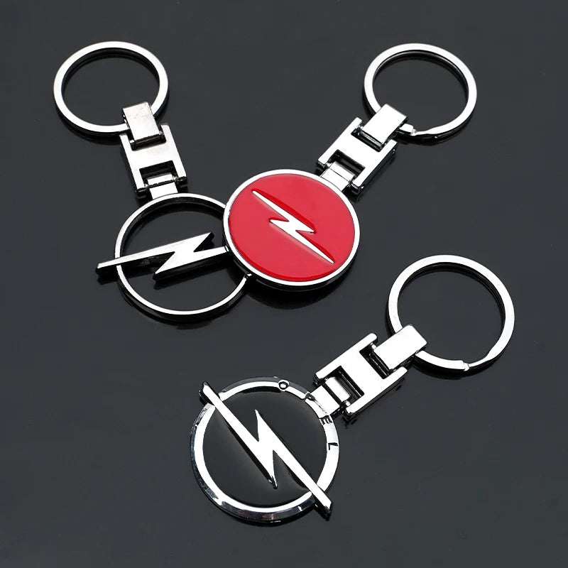 Opel Astra Keychain | Metal Emblem Key Ring for Vauxhall Fans