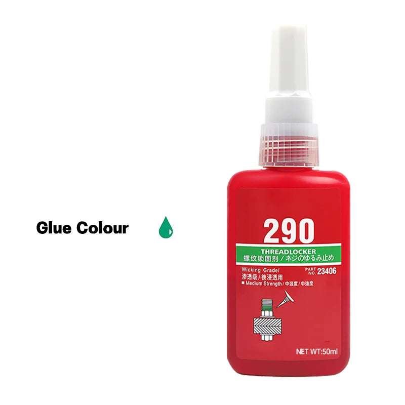 50ml Threadlocker Anaerobic Glue | Anti-Loose Screw Fastening Sealant detail view