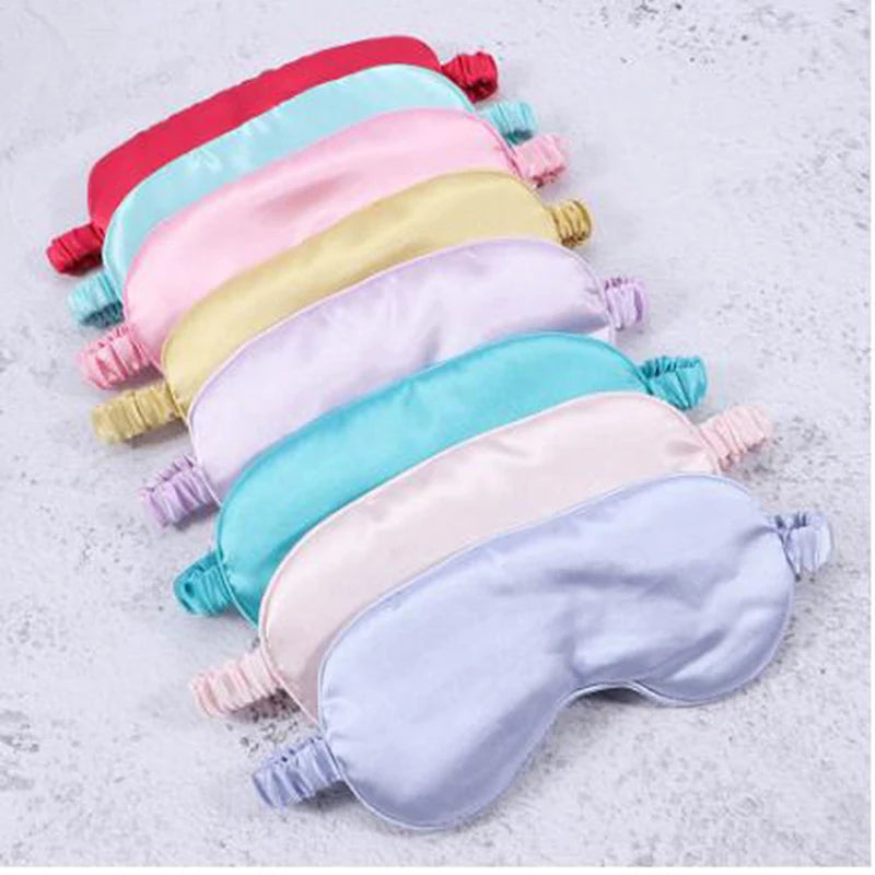 Silk Sleep Eye Mask | Light Blocking Blindfold for Restful Sleep lifestyle view