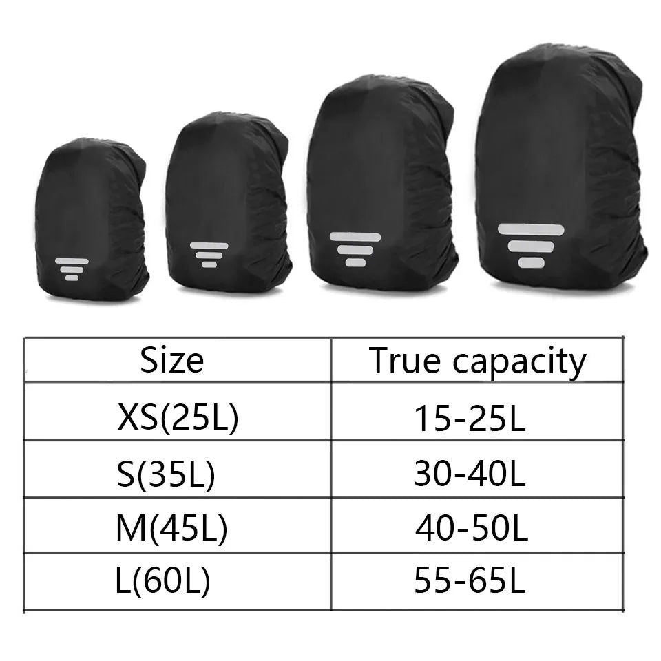 Backpack Rain Cover | Waterproof and Dustproof Backpack Shield for Outdoor Adventures alternate view