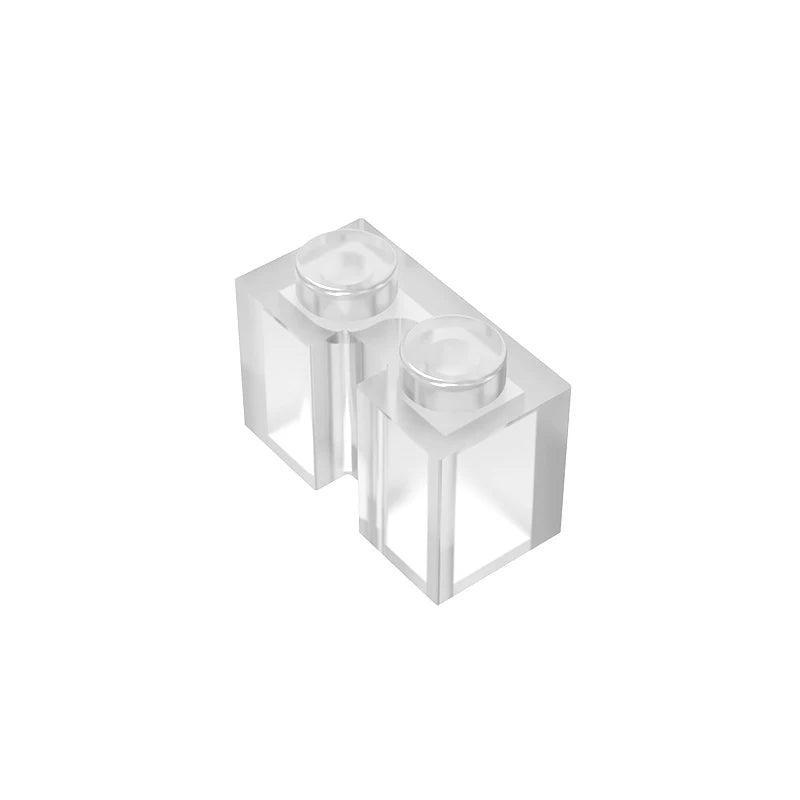 Gobricks GDS-798 Brick 1x2 with Groove | Compatible Building Block for DIY Sets detail view