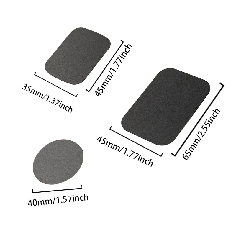 Magnetic Metal Plate For Car Phone Holder Universal Iron Sheet Disk Sticker Mount Mob lifestyle view