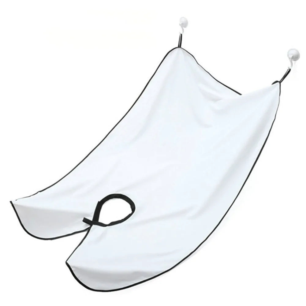 Men's Shaving Apron | Waterproof Barber Bib for Mess-Free Trimming additional angle