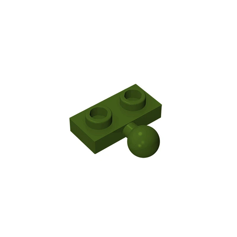 Plate, Modified 1 x 2 with Tow Ball on Side | Gobricks Building Block additional angle