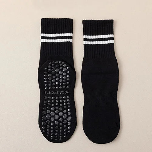 1/3/5 Pairs High Quality Bandage Yoga Socks Women Anti Slip Quick Dry Breathable Yoga alternate view
