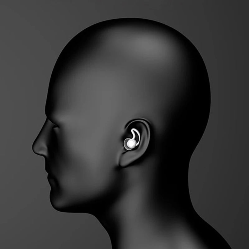 HNKMP Silicone Earplugs | Waterproof Noise Cancelling for Swimming, Sleeping, Diving lifestyle view