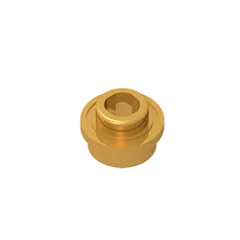 Gobricks GDS-603 PL.ROUND 1X1 W. THROUGHG. HOLE | Compatible Building Brick lifestyle view