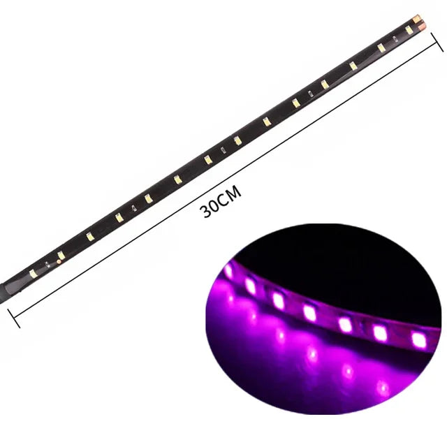 Car Led Strip Light 30cm | 12V Waterproof Interior Decoration for Car Motorcycle detail view