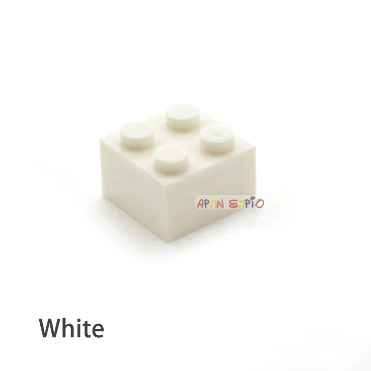 60pcs DIY Building Blocks Thick Figures Bricks 2x2 Dots | Educational Creative Toy for C detail view