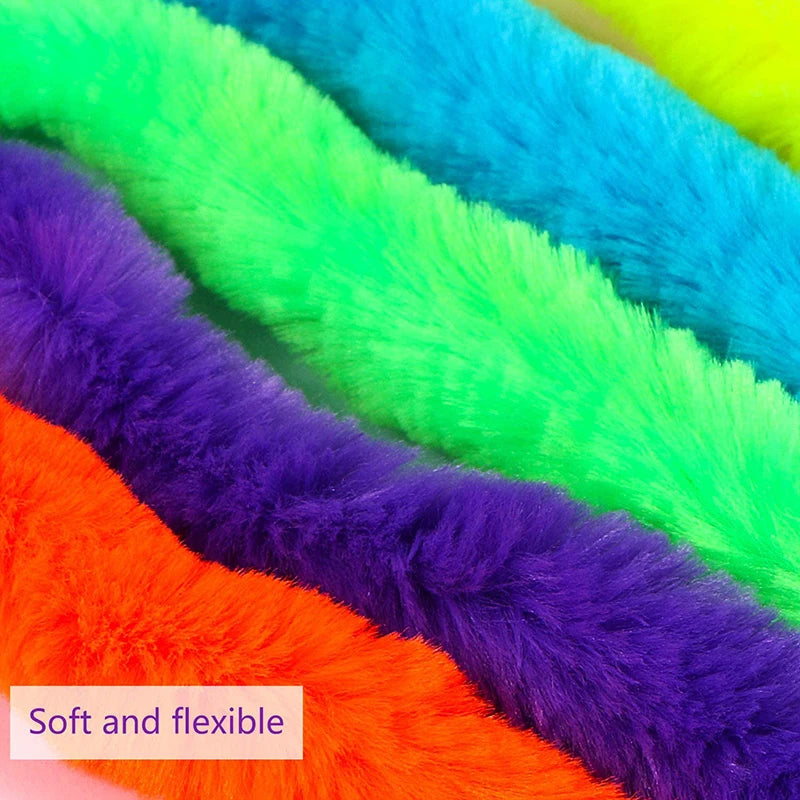 15Pcs Funny Gifts for Children Fuzzy Worm Magic Caterpillar Birthday Party Magic Show lifestyle view