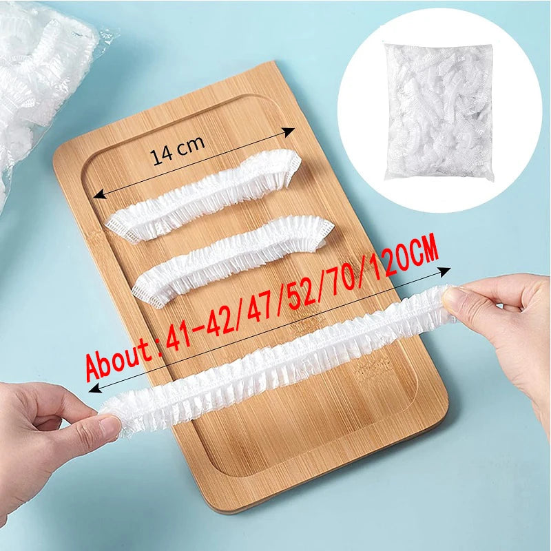 Cover Elastic Plastic Wrap Cover Food Grade Storage Bag Kitchen Organizer additional angle