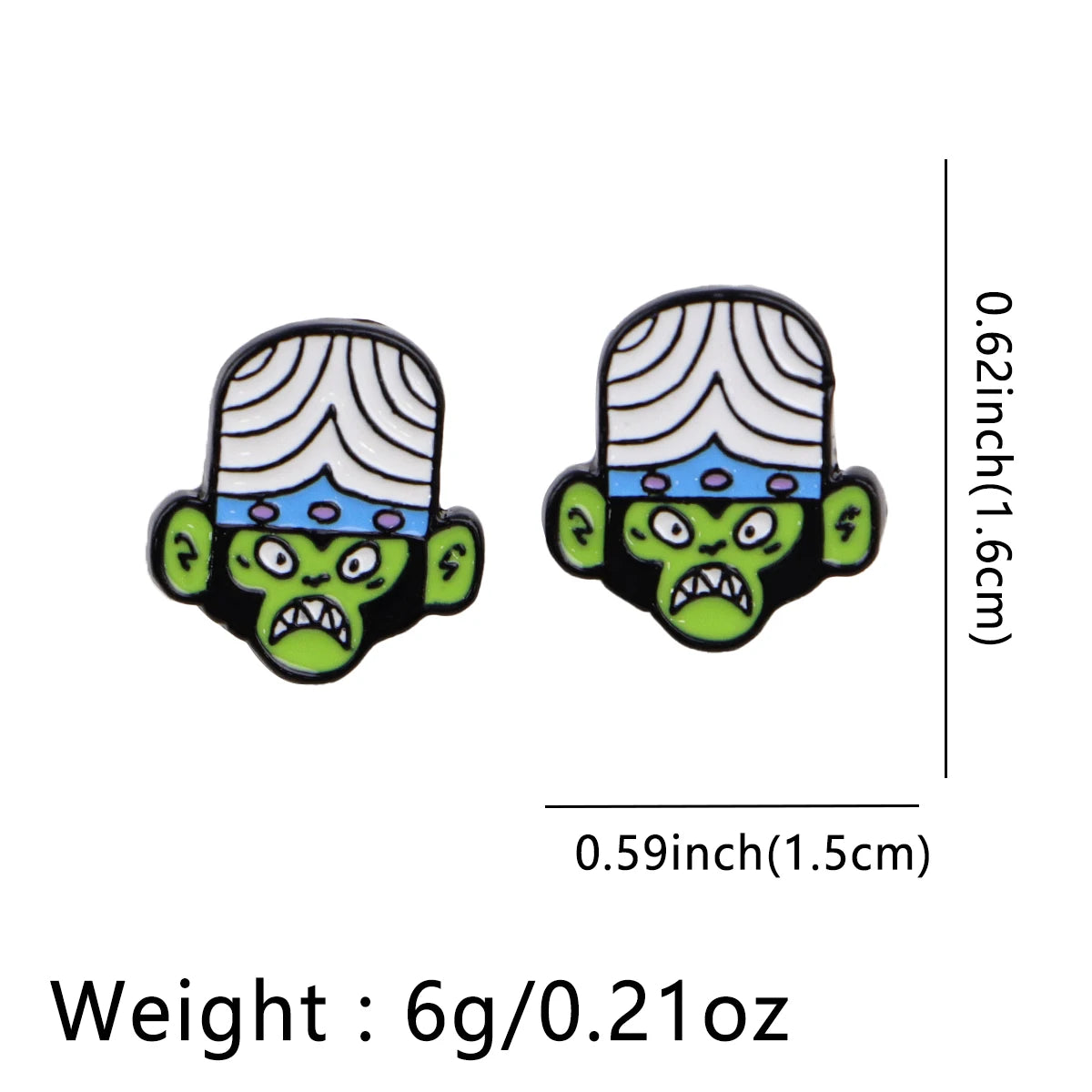Cute Animal Stud Earrings for Women | Stainless Steel Pierced Jewelry additional angle