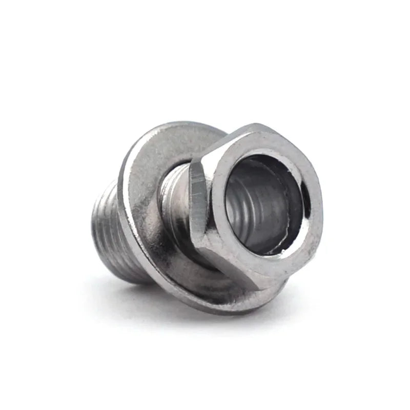 10Sets Hex Threaded Guitar Tunig peg machine head Bushing Ferrules and Mount Screws B lifestyle view