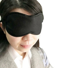 Sleeping Eye Mask | Cute Plush Light-Blocking Sleep Aid alternate view