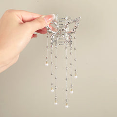 AWAYTR Shark Crab Clips Girls Hairpin Hair Accessories Korean Women Simple Hair Claw Cli detail view