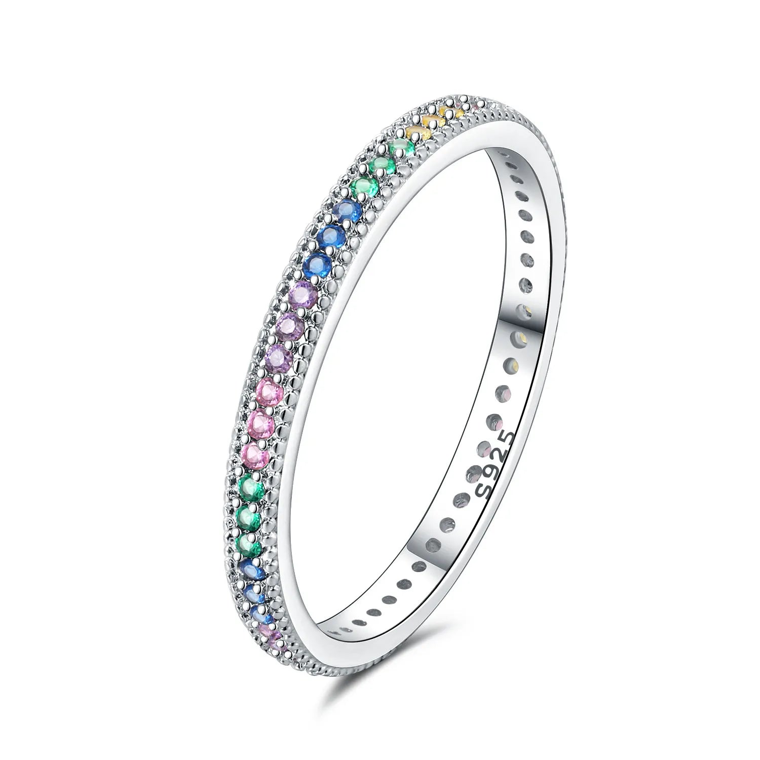 Hot Sale 2025 Original 925 Sterling SilverPanda Animal Closed Rings For Women Fashion alternate view