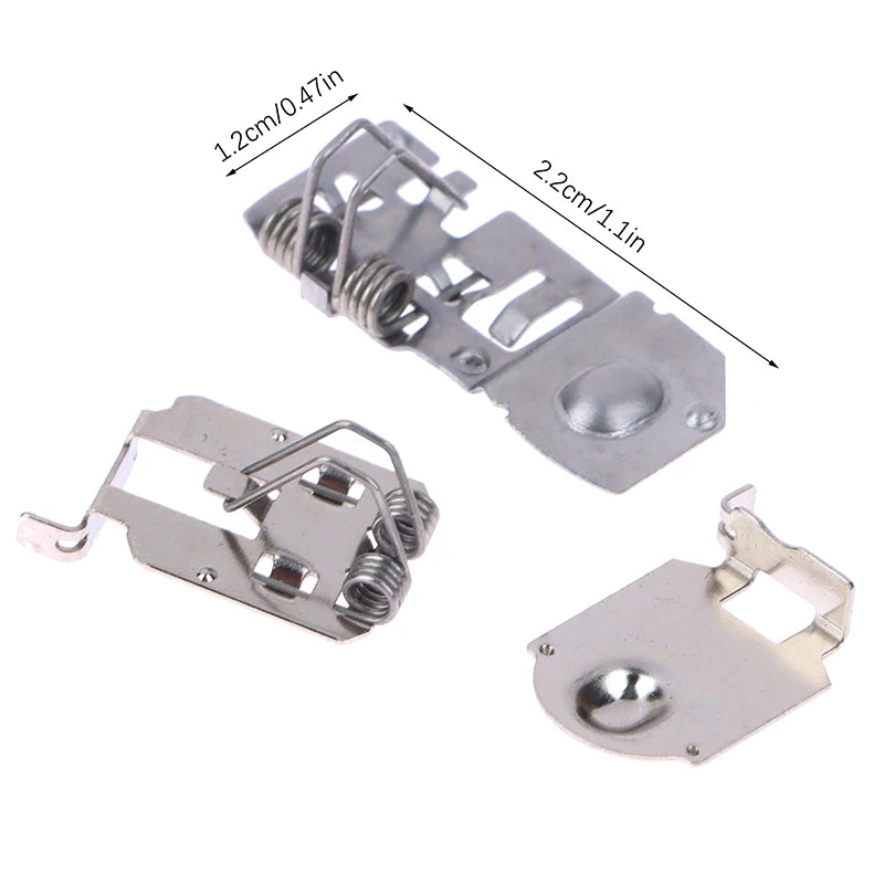 1Set Battery Holder For WII Game Remote Controller Joystick Joypad Nunchuck Hand Cu additional angle