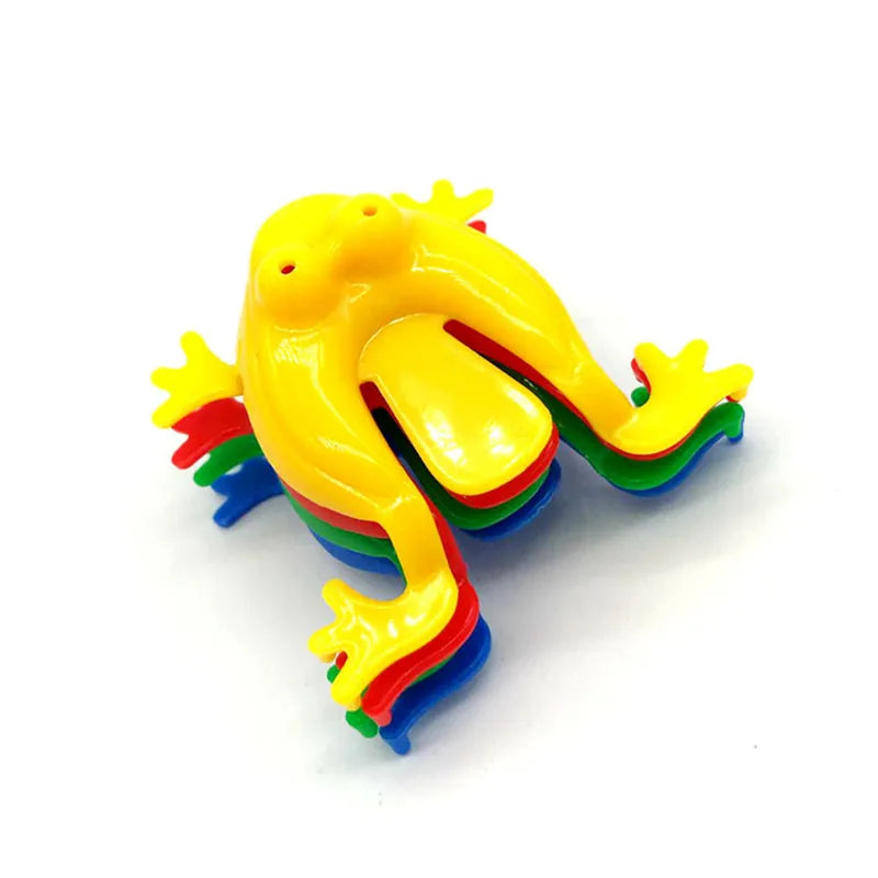 10/20Pcs Jumping Frog Bounce Fidget Toys For Novelty Assorted Stress Reliever Toys Fo lifestyle view