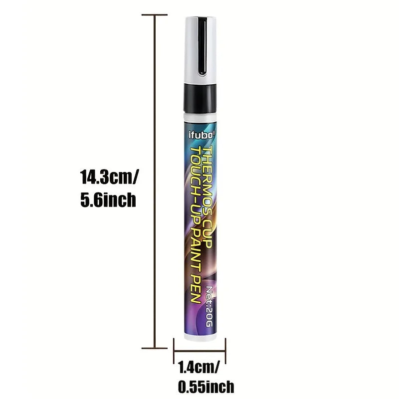 Stainless Steel Metal Touch-Up Pen: Black Paint-and-Primer for Faucets, Sinks & Car additional angle