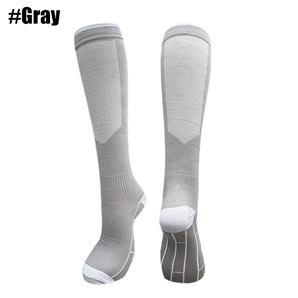 1Pair Compression Socks Women & Men Graduated 20-30mmHg for Running, Athletic, Flight So detail view