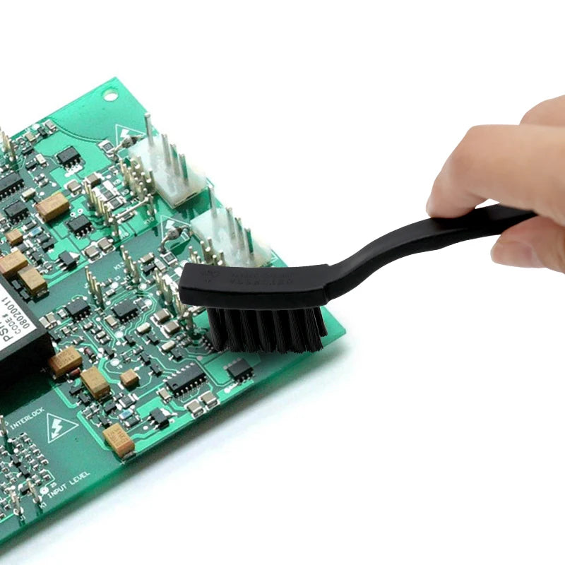 Anti-static PCB Cleaning Brush | Small Crank Scrubbing Board detail view