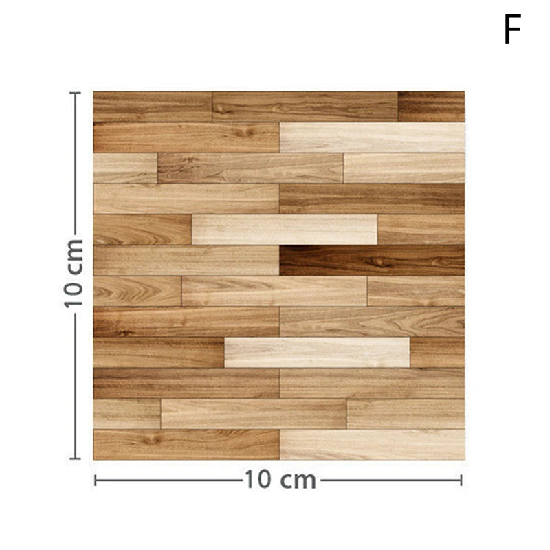 1:12 Dollhouse Miniature Grain Floor Wallpaper Tiles Sticker | Bathroom Living Room De close-up view