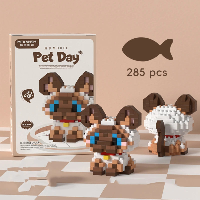 18 in 1 Pet Animal Building Blocks Set | Kids Educational Toy detail view