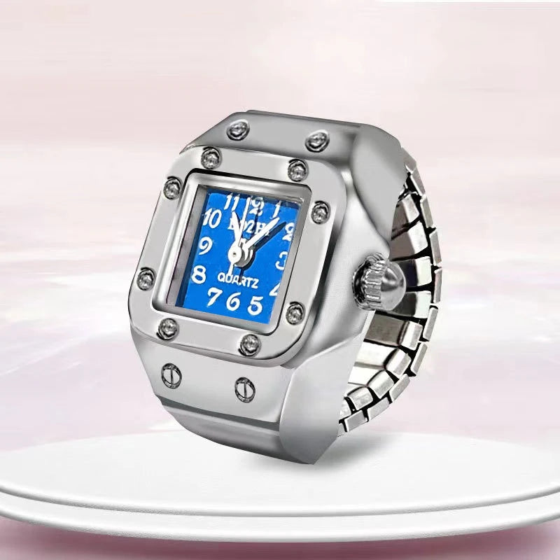 Roman Numeral Punk Gothic Finger Clock Jewelry