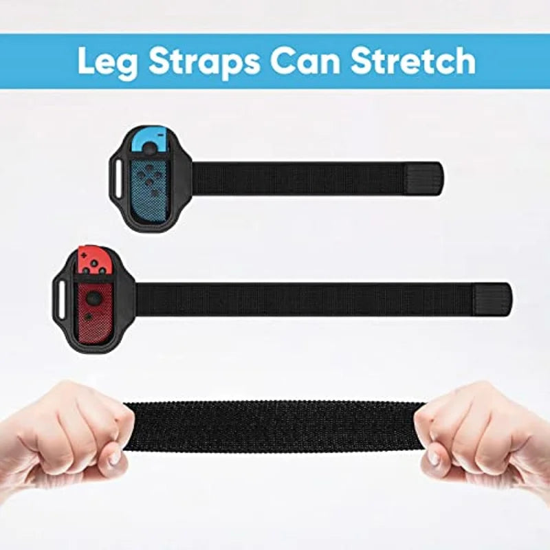 Leg Strap for Switch Sports Soccer | 2-Pack Adjustable Joy-Con Game Accessory alternate view