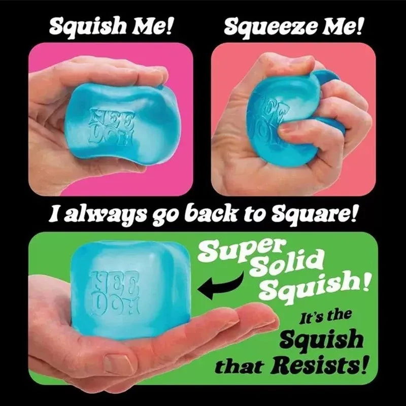 Sensory Stress Reliever Cube | Fidget Toy for Anxiety & Focus alternate view