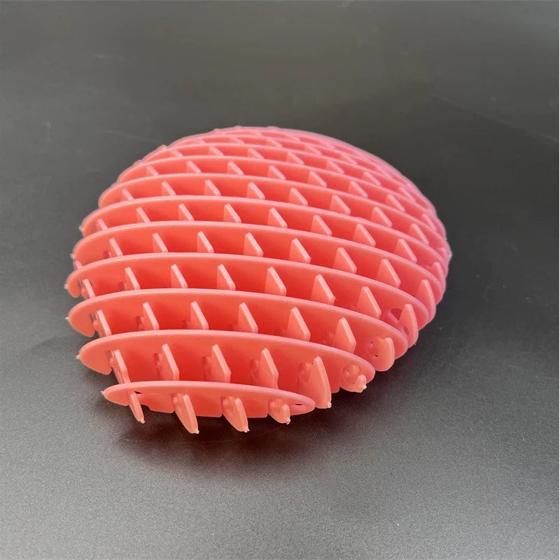 3D Telescopic Decompression Elastic Mesh Toys Stress Relief Small Worm Decompression lifestyle view