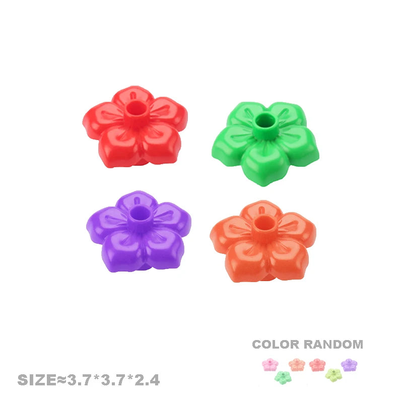 Play House Building Blocks Set | Compatible Furniture Accessories for Kids close-up view