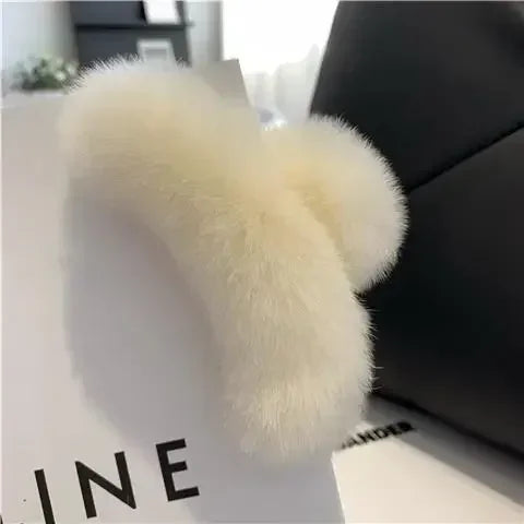 Hair Furry Claw Accessories for Women Clip Pinzas Para El Pelo Korean Fashion Headband Clips Pin Pinzas Pelo Hairclip Haarklem