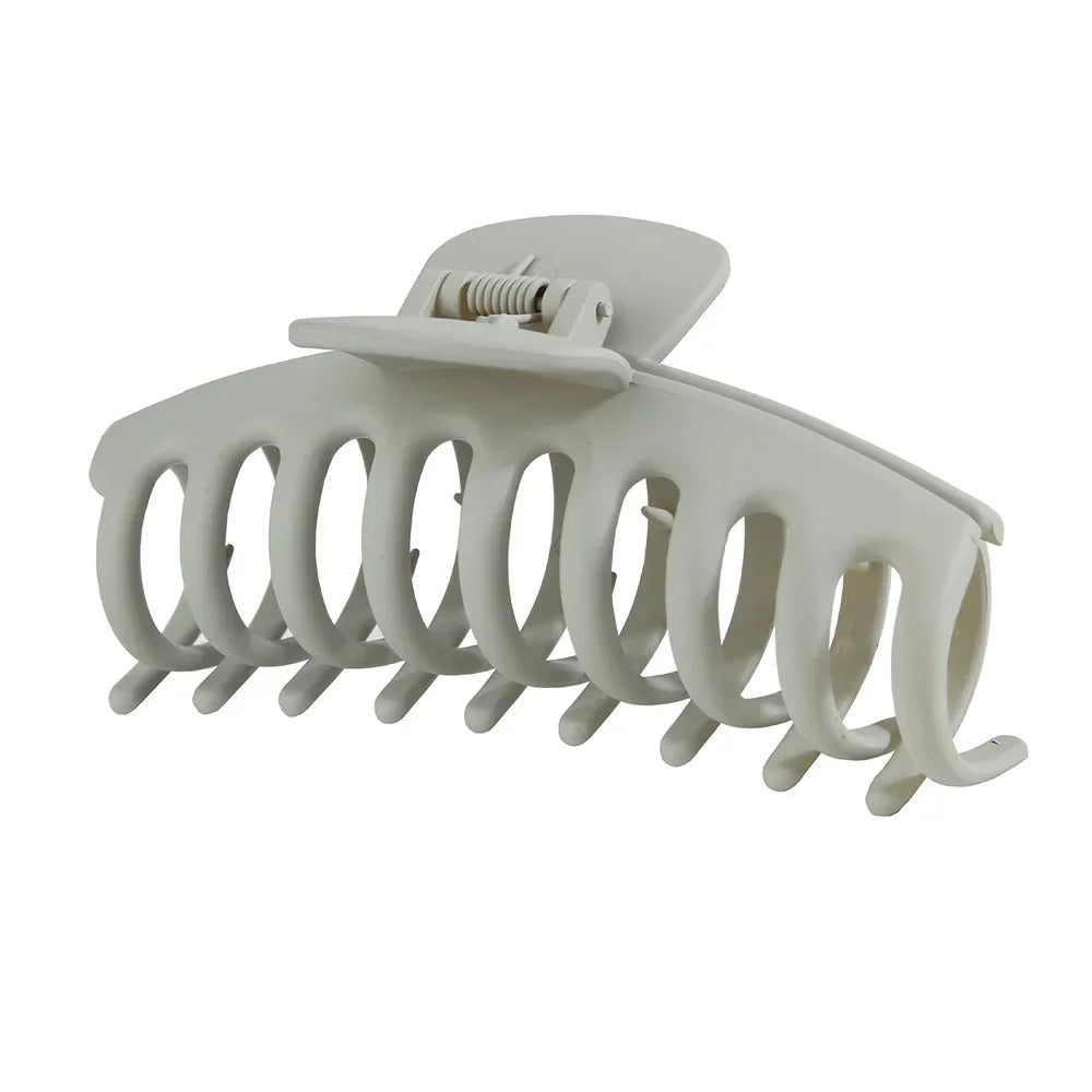 Korean Solid Large Hair Claws Elegant Frosted Acrylic Hair Clips Hairpins Barrettes Headwear for Women Girls Hair Accessories