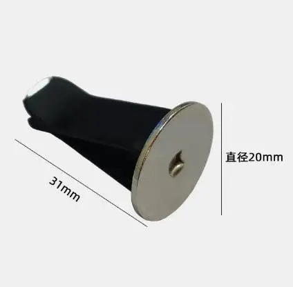 Metal Car Vent Clips with Rubber Covering additional angle