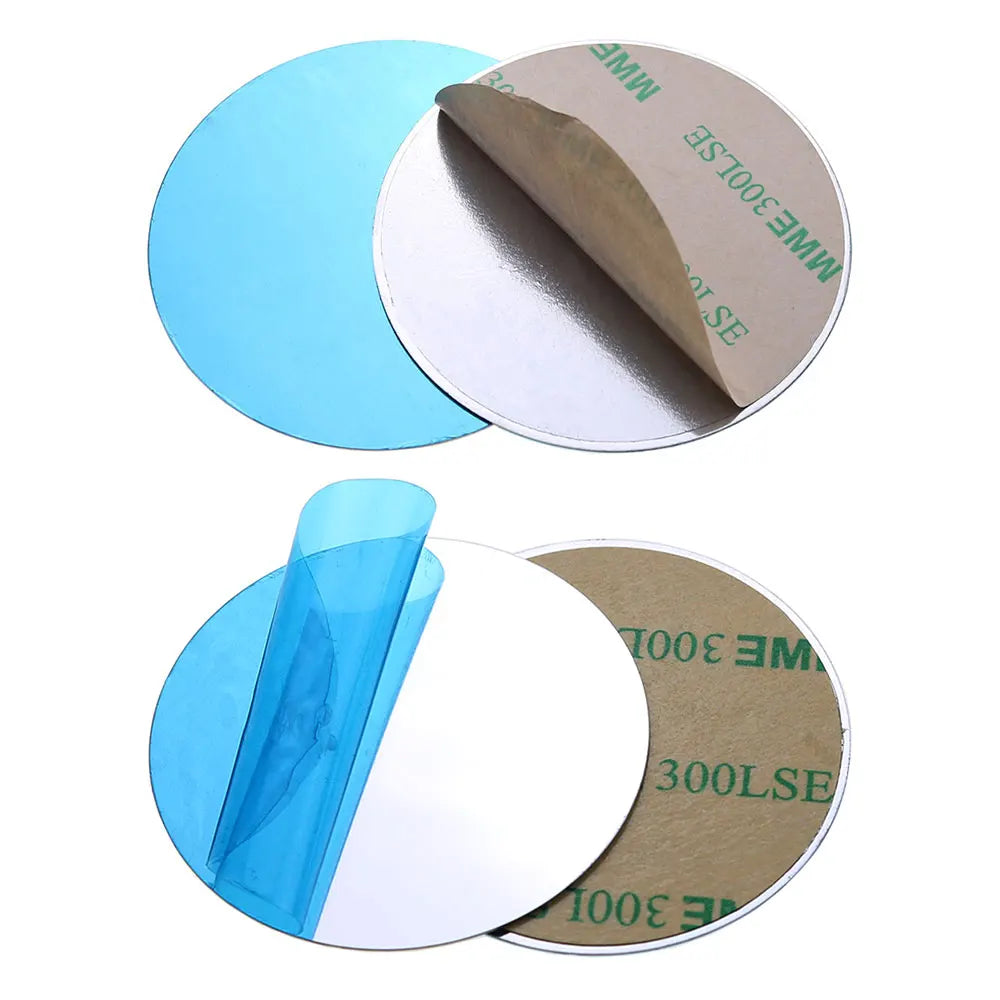 Silver Magnetic Metal Plate for Phone Holder 10 Pcs