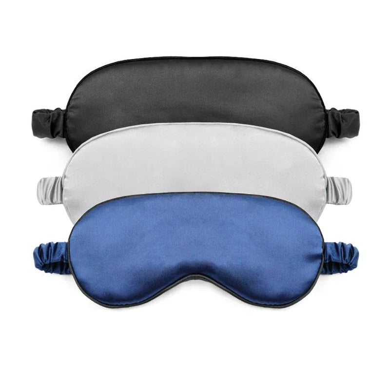 Women Imitated Silk Sleep Eye Mask | Portable Travel Blindfold for Restful Sleep detail view