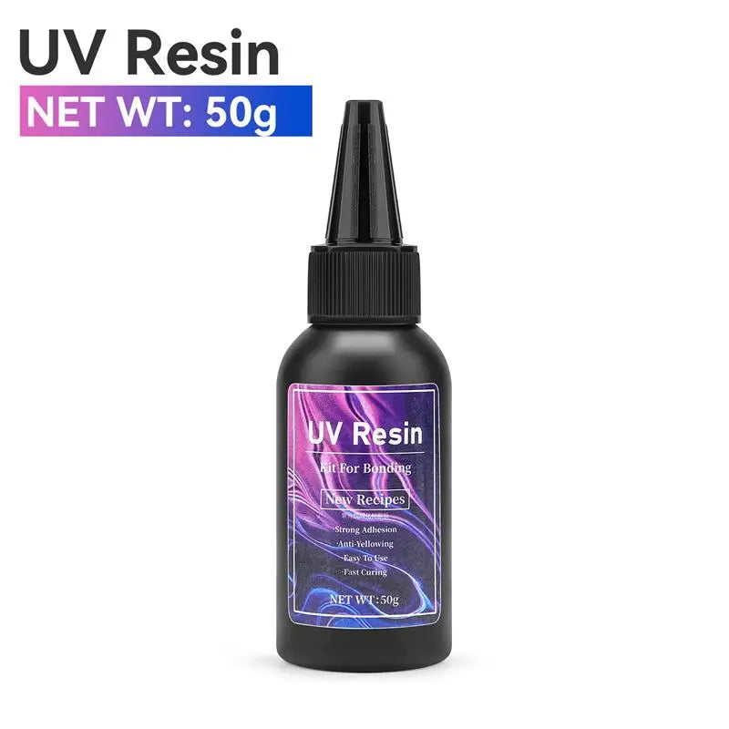 UV Epoxy Resin Glue for Jewelry Making | High Transparency Fast Drying Hardness additional angle