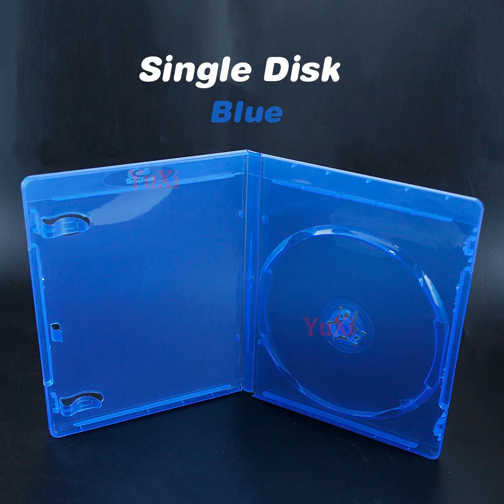 2Pcs Transparent CD DVD Disc Storage Case for PS5 PS4 Game Disk Holder | Protective Bo close-up view